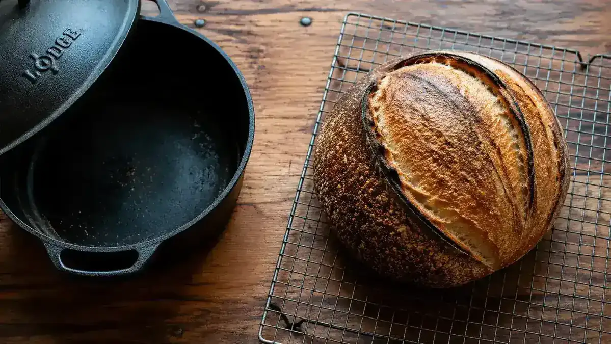 How to Bake Sourdough with the Lodge Double Dutch Oven (The Right Way)