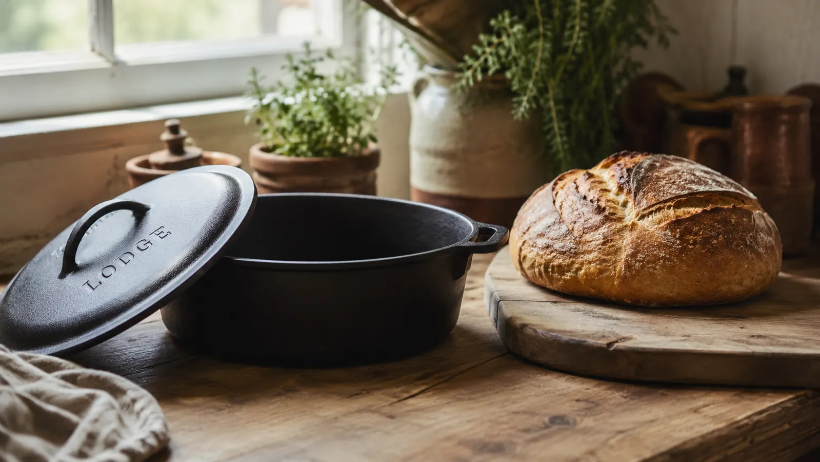 Lodge Dutch Oven vs Le Creuset for Bread Baking: Is the Price Difference Worth It?